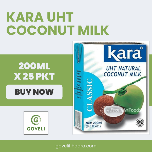 KARA UHT COCONUT MILK (200ML X 25 PKT)