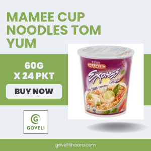 MAMEE CUP NOODLES TOM YUM (60G X 24 PKT)
