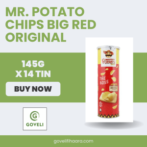 MR. POTATO CHIPS BIG RED ORIGINAL (145G X 14 TIN)